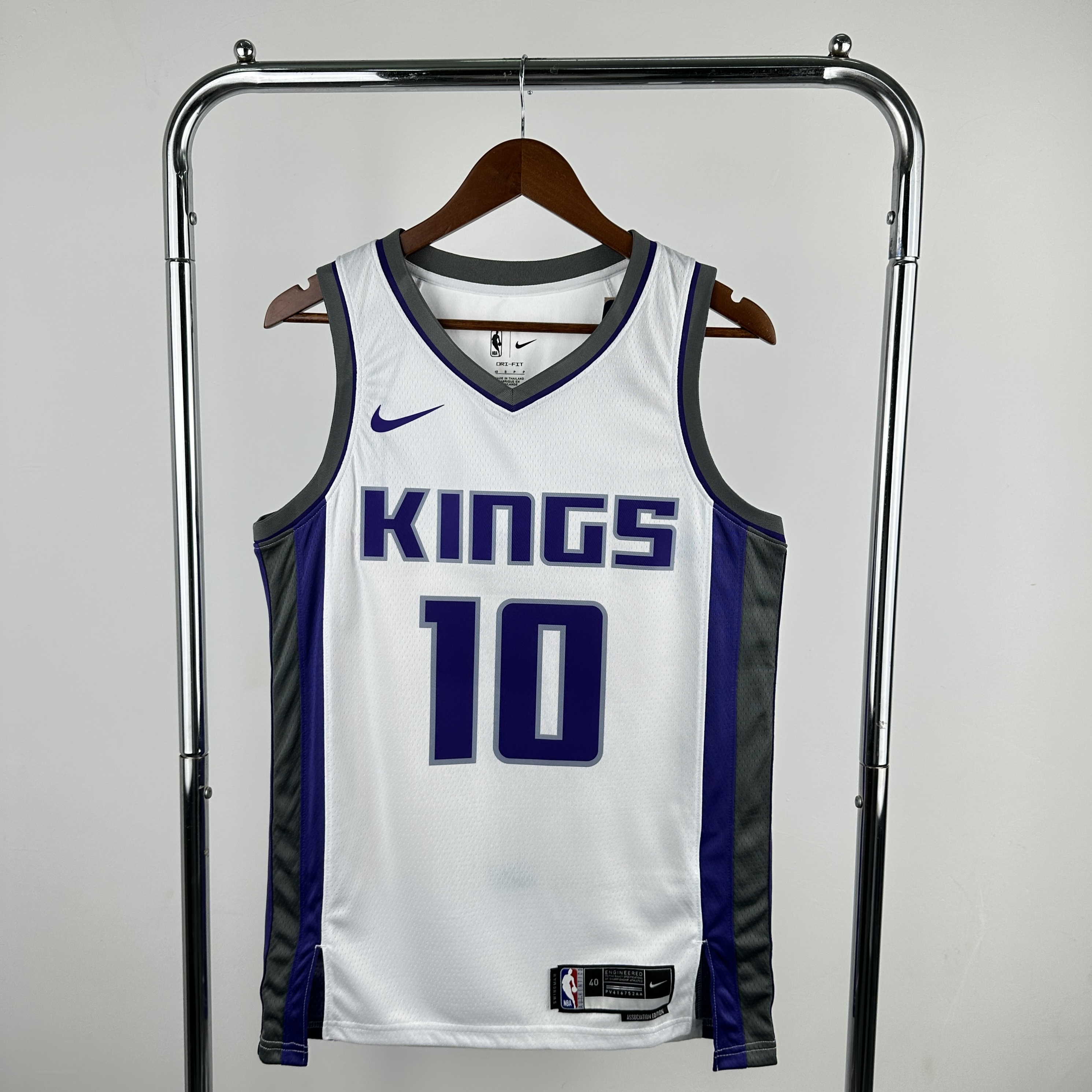 Men Sacramento Kings #10 DeRozan White Season Nike 2023 NBA Jersey